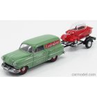 Schuco OPEL OLYMPIA VAN KUNDENDIENST 1950 WITH TRAILER + MASSERSCHMITT KR