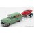 Schuco OPEL OLYMPIA VAN KUNDENDIENST 1950 WITH TRAILER + MASSERSCHMITT KR