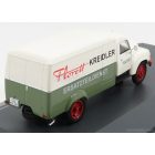 SCHUCO HANOMAG L28 TRUCK KASTEN KREIDLER WITH MOTORCYCLE AND FIGURE 1960
