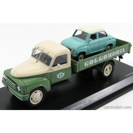 SCHUCO HANOMAG L28 TRUCK GOGGOMOBILE SERVICE 1960 + T250 LIMOUSINE 1964