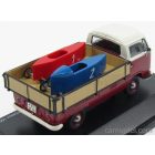 Schuco VOLKSWAGEN T2a PICK-UP + 2X RACING CARS