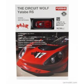   KYOSHO FERRARI DINO 206 N 17 RACING 1967 WITH BOOK - THE CIRCUIT WOLF - YATABE RS - MANGA MOVIE