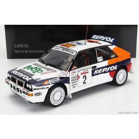   KYOSHO - LANCIA - DELTA HF INTEGRALE EVOLUZIONE REPSOL N 2 4th RALLY TOUR DE CORSE 1993 C.SAINZ - L.MOYA
