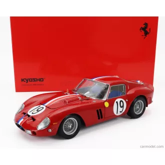   KYOSHO FERRARI 250 GTO 3.0L V12 COUPE TEAM PIERRE NOBLET N 19 2nd 24h LE MANS 1962 J.GUICHET - P.NOBLET