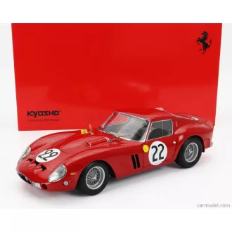   KYOSHO FERRARI 250 GTO 3.0L V12 TEAM EQUIPE NATIONALE BELGE N 22 3rd 24h LE MANS 1962 L.DERNIER - ''BEURLYS'' J.BLATON