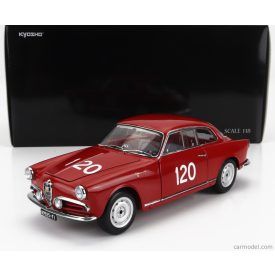   KYOSHO ALFA ROMEO GIULIETTA SV SPRINT VELOCE N 120 MILLE MIGLIA 1956 G.BECUCCI - P.CAZZATO
