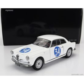   KYOSHO ALFA ROMEO GIULIETTA SV SPRINT VELOCE N 34 TARGA FLORIO 1960 "EMANUELE" - "ALDEBARAN" (CHECCO D'ANGELO)