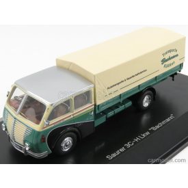 SCHUCO SAURER 3CH LKW TELONATO TRANSPORT BACHMANN 1954