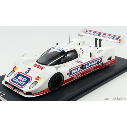MODELCARSWHOLESALE JAGUAR XJR10 IMSA BUD LIGHT N 3 PRESS 1990 MARTIN EHUNDCE - DAVY JONES