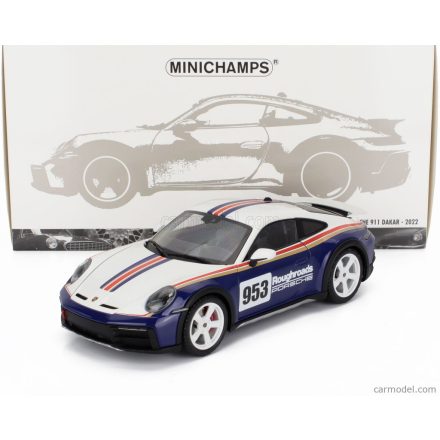 Minichamps PORSCHE 911 992 N 953 RALLY DAKAR ROUGHROADS COUPE 2023