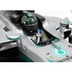 Minichamps MERCEDES BENZ F1 W07 HYBRID AMG PETRONAS N 6 DEMONSTRATION RUN NICO ROSBERG 2016 WORLD CHAMPION