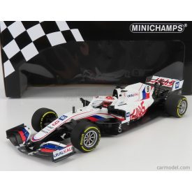   MINICHAMPS HAAS F1 VF-21 FERRARI 065/6 TEAM URALKALI N 9 BAHRAIN GP 2021 NIKITA MAZEPIN
