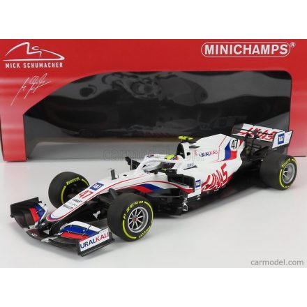 MINICHAMPS HAAS F1 VF-21 FERRARI 065/6 TEAM URALKALI N 47 BAHRAIN GP 2021 MICK SCHUMACHER