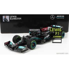   Minichamps MERCEDES F1 W12 MERCEDES M12 EQ POWER+ TEAM AMG PETRONAS MOTORSPORT FORMULA ONE N 44 WINNER SOTCHI RUSSIAN GP 2021 LEWIS HAMILTON - 100th VICTORY F1