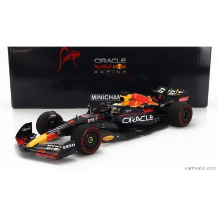 Minichamps RED BULL F1 RB18 TEAM ORACLE RED BULL RACING N 1 WORLD CHAMPION WINNER HUNGARIAN GP 2022 MAX VERSTAPPEN