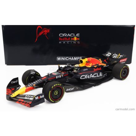 Minichamps RED BULL F1 RB18 TEAM ORACLE RED BULL RACING N 1 WINNER MEXICO GP WORLD CHAMPION 2022 MAX VERSTAPPEN