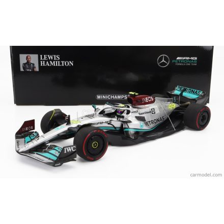 Minichamps MERCEDES F1 W13E TEAM MERCEDES-AMG PETRONAS F1 N 44 2nd BRAZILIAN GP 2022 LEWIS HAMILTON