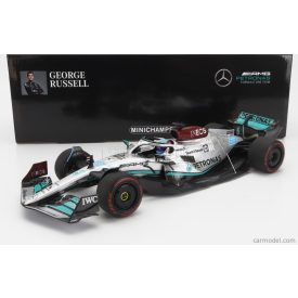   Minichamps MERCEDES F1 W13E TEAM MERCEDES-AMG PETRONAS F1 N 63 WINNER BRAZILIAN GP 2022 GEORGE RUSSEL