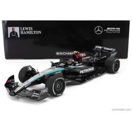Minichamps MERCEDES F1 W15 EQ PERFORMANCE TEAM AMG PETRONAS MOTORSPORT N 44 SEASON 2024 LEWIS HAMILTON