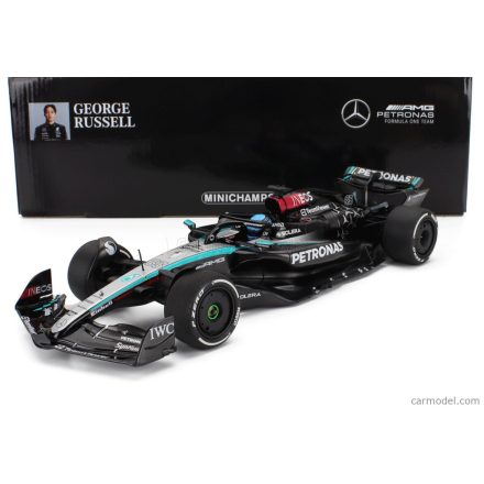Minichamps MERCEDES F1 W15 EQ PERFORMANCE TEAM AMG PETRONAS MOTORSPORT N 63 SEASON 2024 GEORGE RUSSELL