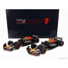 Minichamps RED BULL SET 2X F1 RB19 TEAM ORACLE RED BULL RACING N 1 WORLD CHAMPION 2nd SPRINT RACE + WINNER QATAR GP 2023 MAX VERSTAPPEN