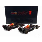 Minichamps RED BULL SET 2X F1 RB19 TEAM ORACLE RED BULL RACING N 1 WORLD CHAMPION 2nd SPRINT RACE + WINNER QATAR GP 2023 MAX VERSTAPPEN