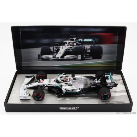 Minichamps MERCEDES  F1 W10 EQ POWER+ TEAM AMG PETRONAS MOTORSPORT N 44 WORLD CHAMPION GERMAN GP 2019 LEWIS HAMILTON