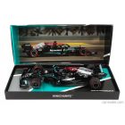 Minichamps MERCEDES F1 W12 MERCEDES M12 EQ POWER+ TEAM AMG PETRONAS MOTORSPORT FORMULA ONE N 44 WINNER BAHRAIN GP 2021 LEWIS HAMILTON