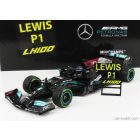 Minichamps MERCEDES F1 W12 MERCEDES M12 EQ POWER+ TEAM AMG PETRONAS MOTORSPORT FORMULA ONE N 44 WINNER SOTCHI RUSSIAN GP 2021 LEWIS HAMILTON - 100th VICTORY F1 - WITH PIT BOARD
