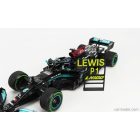 Minichamps MERCEDES F1 W12 MERCEDES M12 EQ POWER+ TEAM AMG PETRONAS MOTORSPORT FORMULA ONE N 44 WINNER SOTCHI RUSSIAN GP 2021 LEWIS HAMILTON - 100th VICTORY F1 - WITH PIT BOARD