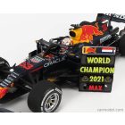 Minichamps RED BULL F1 RB16B HONDA RA620H TEAM ASTON MARTIN N 33 WINNER ABU DHABI GP WITH PIT BOARD MAX VERSTAPPEN 2021 WORLD CHAMPION