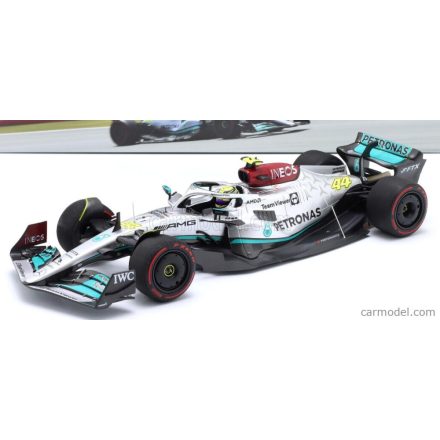 MINICHAMPS - MERCEDES GP - F1 W13E TEAM MERCEDES-AMG PETRONAS F1 N 44 3rd BAHRAIN GP 2022 LEWIS HAMILTON