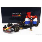 Minichamps RED BULL F1 RB18 TEAM ORACLE RED BULL RACING N 1 WORLD CHAMPION WINNER ZANDVOORT DUTCH GP 2022 WITH FLAG AND FIGURE MAX VERSTAPPEN
