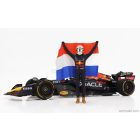 Minichamps RED BULL F1 RB18 TEAM ORACLE RED BULL RACING N 1 WORLD CHAMPION WINNER ZANDVOORT DUTCH GP 2022 WITH FLAG AND FIGURE MAX VERSTAPPEN