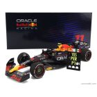 Minichamps RED BULL F1 RB19 TEAM ORACLE RED BULL RACING N 11 WINNER SAUDI ARABIAN GP WITH PIT BOARD 2023 SERGIO PEREZ