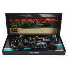Minichamps MERCEDES GP - F1 W14 TEAM MERCEDES-AMG PETRONAS FORMULA ONE N 44 2nd AUSTRALIAN MELBOURNE GP WITH PIT BOARD 2023 LEWIS HAMILTON