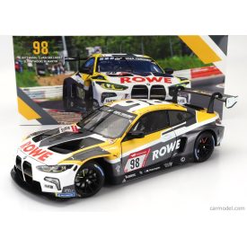   MINICHAMPS BMW 4-SERIES M4 GT3 TEAM ROWE RACING N 98 2nd 24h NURBURGRING 2023 MARCO WITTMANN - SHELDON VAN DER LINDE - DRIES VANTHOOR - MAXIME MARTIN