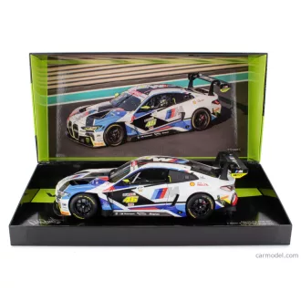   MINICHAMPS BMW 4-SERIES M4 GT3 TEAM WRT N 46 GULF 12h ABU DHABI 2023 VALENTINO ROSSI - NICK YELLOY - DRIES VANTHOOR
