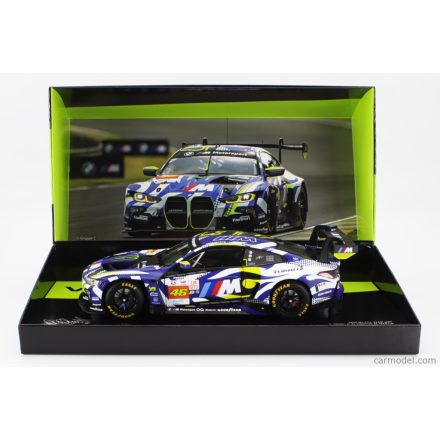 MINICHAMPS BMW 4-SERIES M4 GT3 TEAM WRT N 46 24h LE MANS 2024 VALENTINO ROSSI - MAXIME MARTIN - AHMAD AL HARTHY