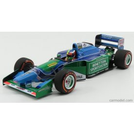   MINICHAMPS BENETTON F1 B194 FORD MILD SEVEN (CAR OF MICHAEL SCHUMACHER 1994 WORLD CHAMPION) DEMONSTRATION RUN GP BELGIUM SPA 2017 MICK SCHUMACHER
