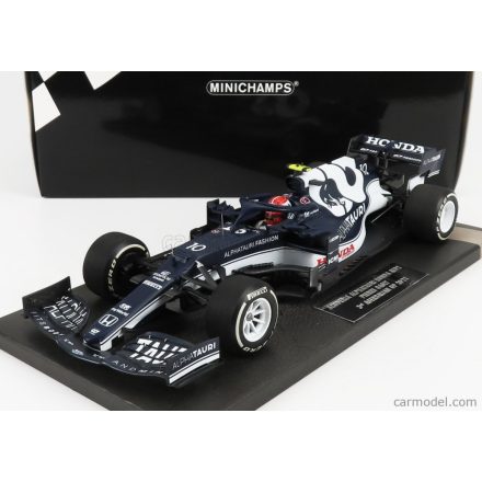 Minichamps ALPHA TAURI F1 AT02 HONDA RA620H TEAM ALPHA TAURI N 10 3rd AZERBAIJAN GP 2021 PIERRE GASLY