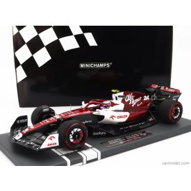   Minichamps Alfa Romeo F1 C42 TEAM ORLEN RACING N 24 BAHRAIN GP 2022 GUANYU ZHOU