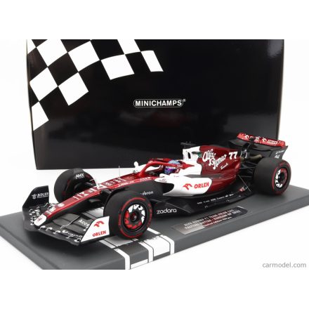 Minichamps Alfa Romeo F1 C42 TEAM ORLEN RACING N 77 BAHRAIN GP 2022 VALTTERI BOTTAS