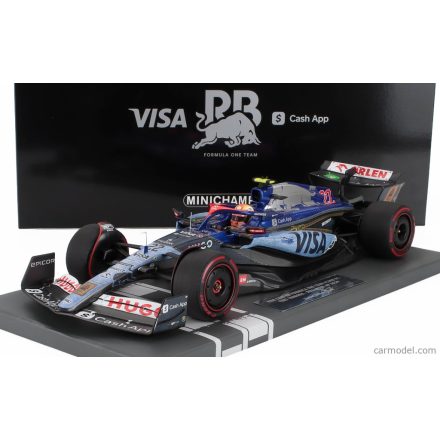 Minichamps RACING BULLS F1 VCARB-01 TEAM VISA CASH APP N 22 SINGAPORE GP 2024 YUKI TSUNODA