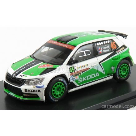 Abrex SKODA FABIA III R5 N 45 RALLY ITALY SARDEGNA 2015 J.KOPECKY - P.DRESLER