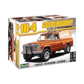 Revell Jeep J-10 Pickup with Camper makett