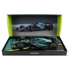 Minichamps ASTON MARTIN F1 AMR23 TEAM ARAMCO COGNIZANT N 18 6th BAHRAIN GP 2023 LANCE STROLL