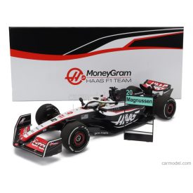   Minichamps HAAS F1 FW23 TEAM MONEYGRAM HAAS N 20 10th SAUDI ARABIAN GP WITH PIT BOARD 2023 KEVIN MAGNUSSEN