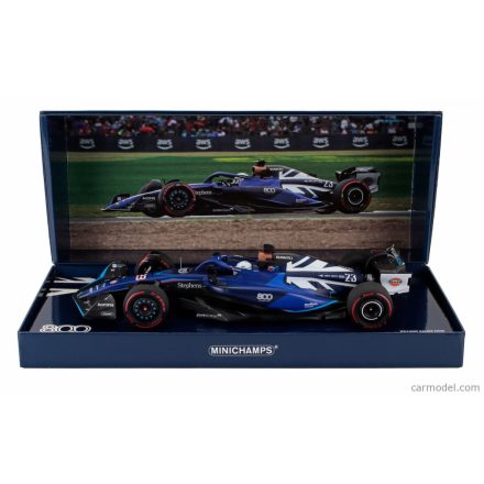 Minichamps WILLIAMS F1 FW45 TEAM WILLIAMS RACING GULF N 23 BRITISH GP 2023 ALEXANDER ALBON