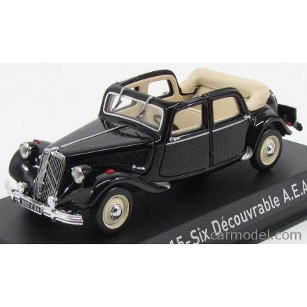 Norev Citroën Traction 15- Six Découvrable A.E.A.T 1951 - Black